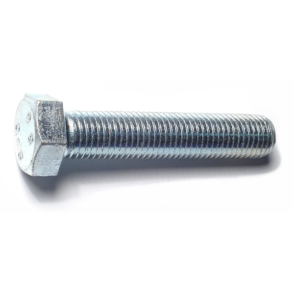 Midwest Fastener Class 8.8, M16-2.00 Hex Head Tap Bolt, Zinc Plated Steel, 80 mm L, 2 PK 78425 - main